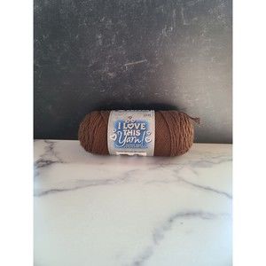 I Love This Yarn! Brown